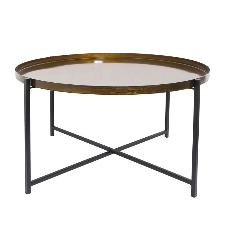 Christi Cross Legs Coffee Table