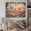 «Mums Burst» avec un pinceau féroce et des couleurs intenses - Art sur bois de pin naturel-1199928264