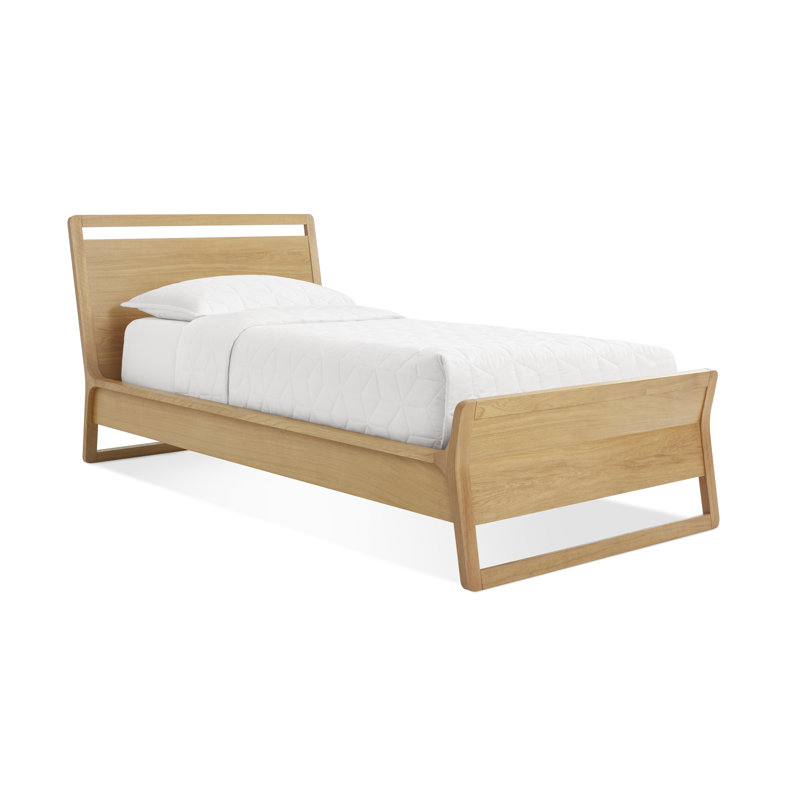 Woodrow Bed, Twin, White Oak
