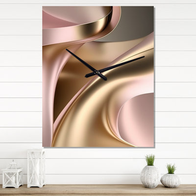 Horloge murale en aluminium Jereth