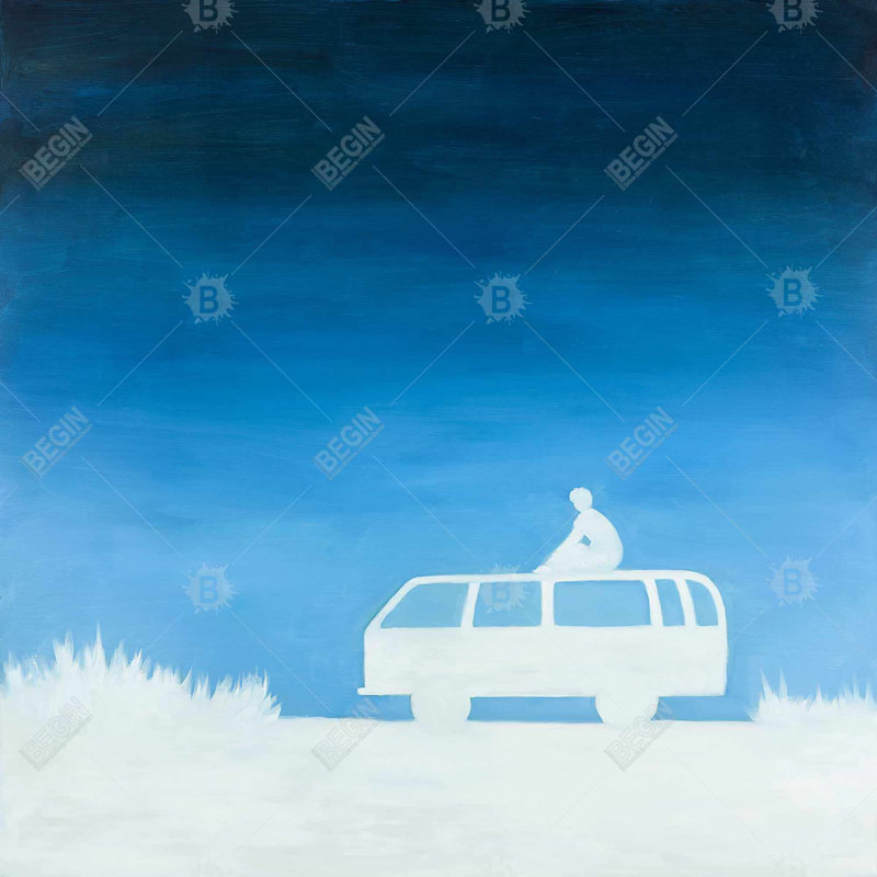 Toile encadrée «Relax Camping Car» | Décoration intérieure | Transport de voiture