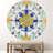 Wall Clock Oversized 36" for Living Room with Real Moving Gears Italy Style-91717528