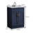 Eyrun 24" Blue Modern Single Bathroom Vanity With Ceramic Top