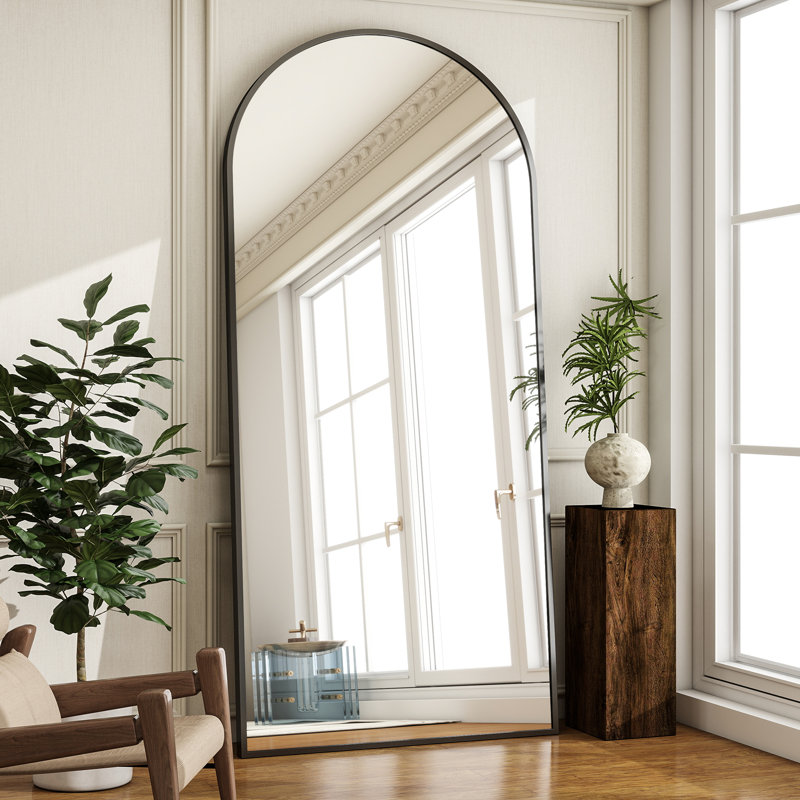 Miroir pleine grandeur incassable - Basics by Wayfair ™, Noir, 76 po x 34 po