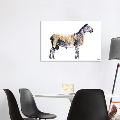 Ted 1 Piece Wrapped Canvas Wall Art