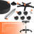 Rolling Stools with Wheels, Height Adjustable Stool