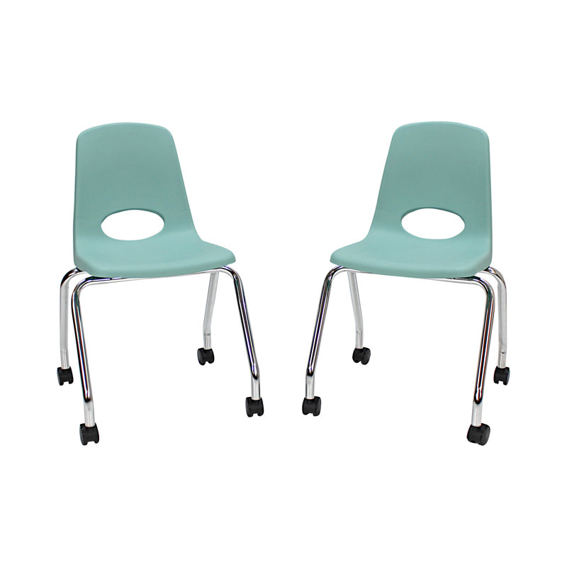 Chaise mobile 18 "avec roulettes, Écume de mer
