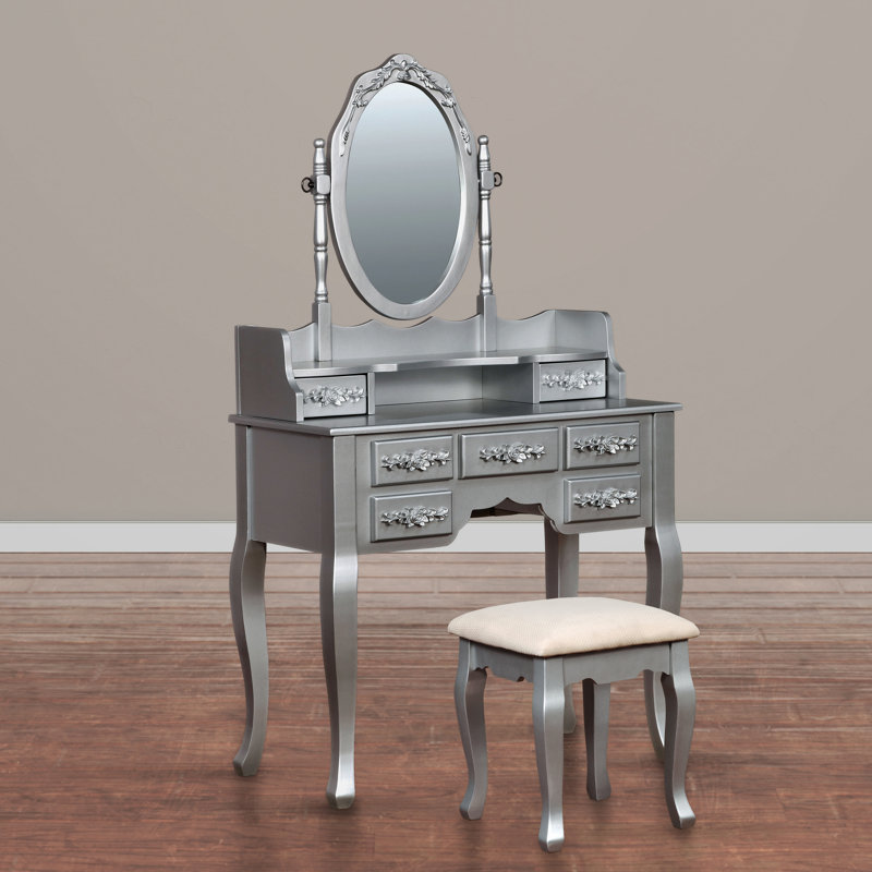 Tyner Vanity, Silver