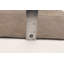 Tapis brun en cuir de vache Plympt
