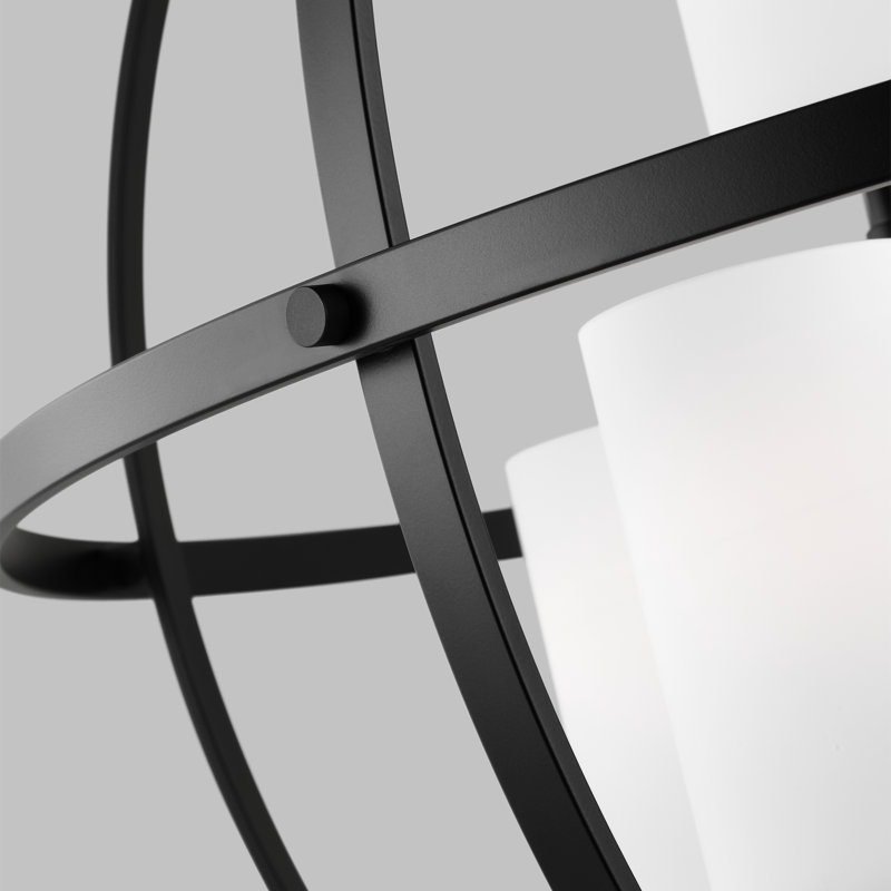 Lustre à neuf lumières Alturas de Génération Éclairage , Non, Noir minuit
