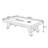 IQOWEL L Pool Table with Leg Levelers-96407594-96407595
