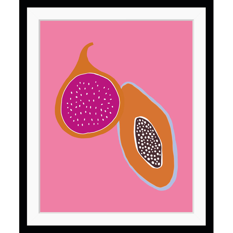 Fruits - Single Picture Frame Print, 50 cm H x 40 cm W