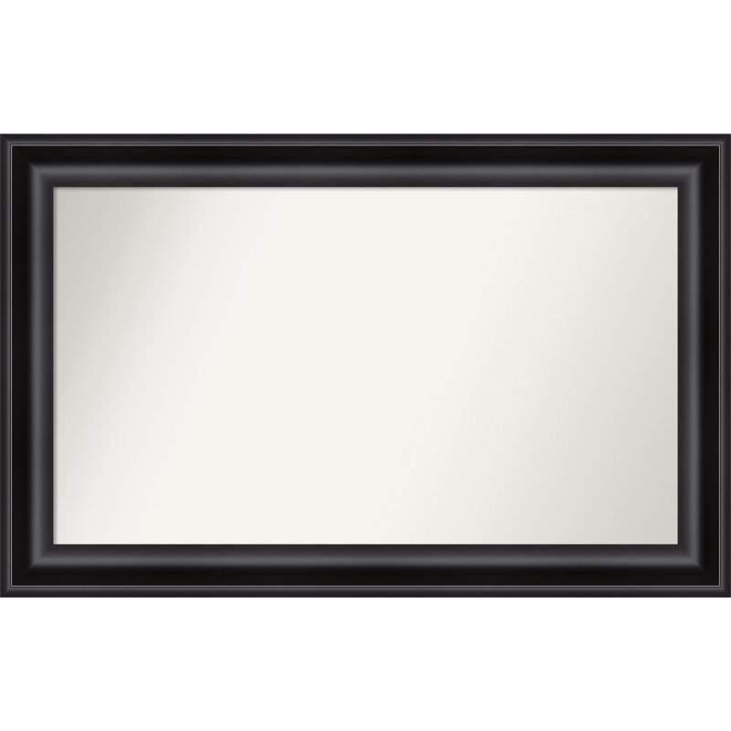 Miroir d'appoint mural en plastique Churchton, 27,75 po x 43,75 po