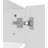 Large Spaces Shoe Cabinet High Glossy White Color With Led Light Have Moveable Shelves