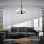 Lustre classique unique à 6 lumières Feliberto-624039903
