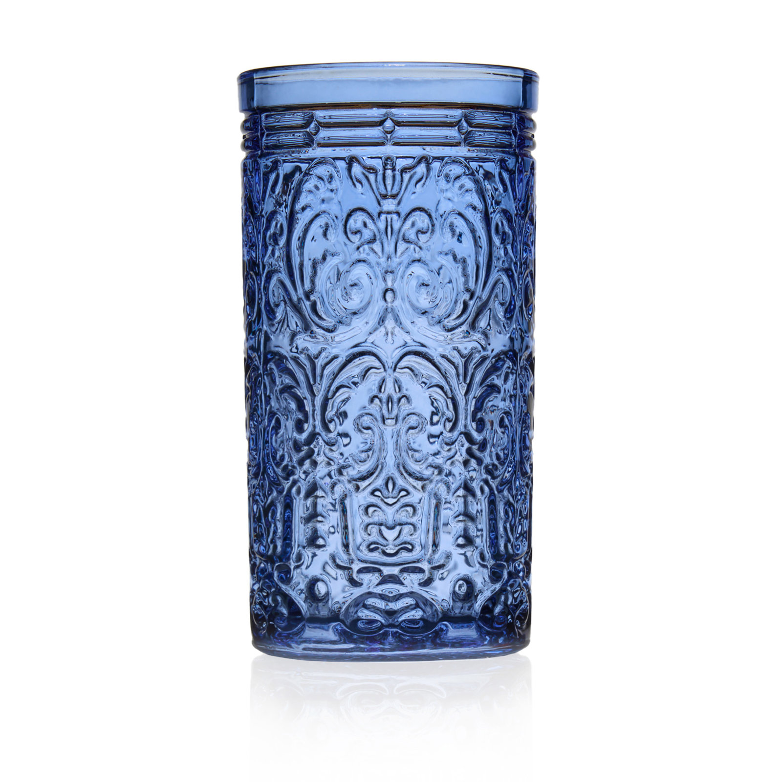 Jax Crystal Highball Glass, 8, Blue