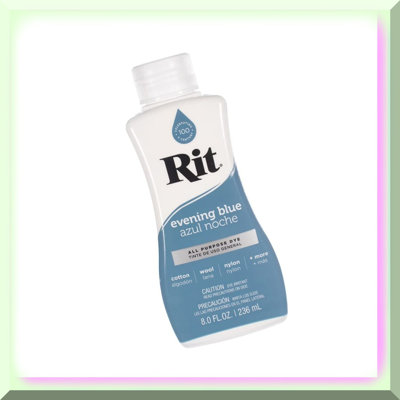 Liquid Fabric Dye 8 Oz Evening Blue