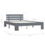 vidaXL Bed Frame Solid Pine Wood-1762100042-1762100055