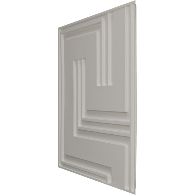 Falkirk Ross 19.7" x 19.7" Wall Panelling, Universal Pearl Metallic Sea Mist