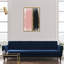 «Blush Around», rose doré, coups de pinceau, rose glamour - peinture sur toile-72476643-72476203