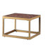 Table de bout cadrée