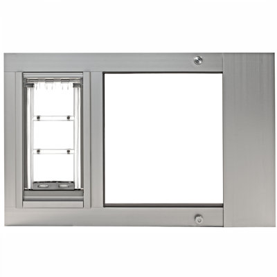 Metal Window Mounted Pet Door