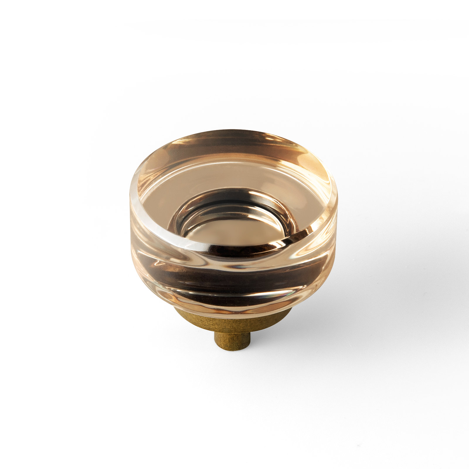 1.3" Circle Cabinet Knob, Champagne
