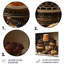 Brown Sweet Temptations Desserts - Desserts, art mural en métal-183140340