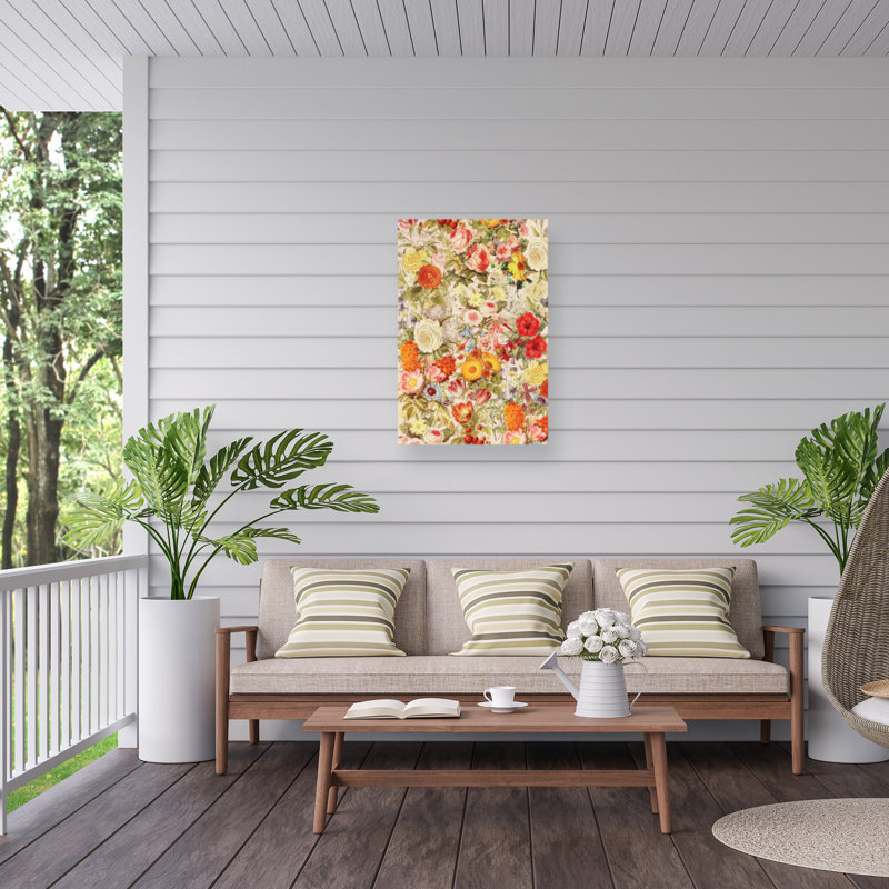 Toile d'extérieur Frida Floral Studio, H 12 po x l 19 po