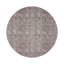 Iznik Gold Purple Vegan Leather Round Coasters-251915780