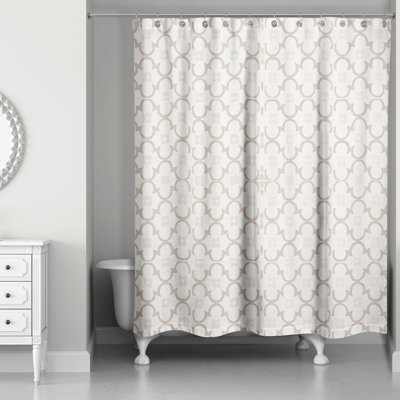 Rideau de douche simple Alondria