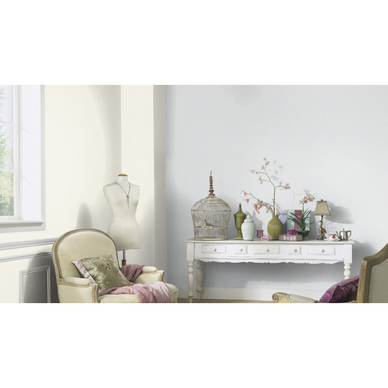 Papier peint Dreyten, Gris clair