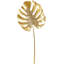Glittered Monstera Pick - 27 Inches Set Of 12