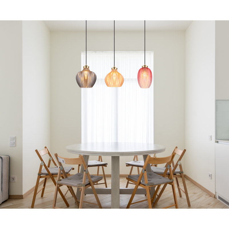 Daviid 3 - Light Gold Pendant