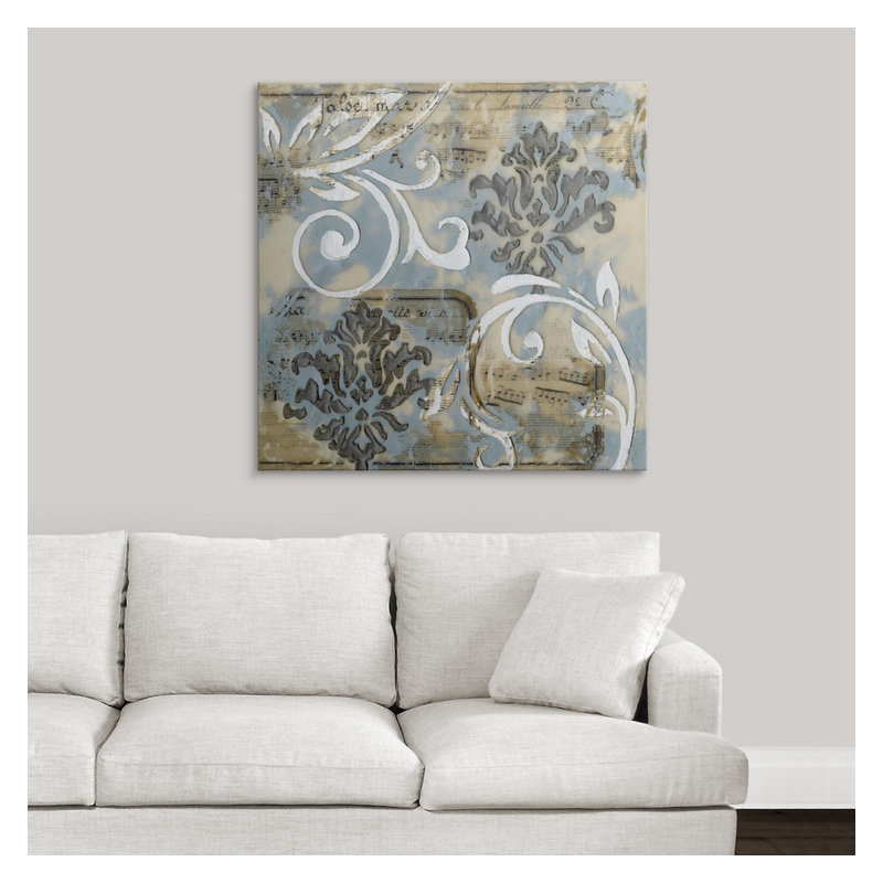 «Notes» Jennifer Goldberger, impression, H 35 po x l 35 po x P 1,5 po, Toile