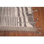 Tapis rayé marocain oriental fait à la main 8 x 11