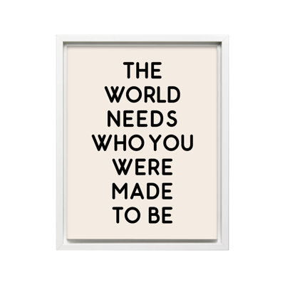 «Who You Were Made To Be No1»
