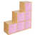 Beech/Light Pink
