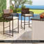 Tabourets de bar avec chaises et accoudoirs-242414051