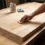 Comptoir de boucher non fini, établi en bois massif de 96 po x 25 po, comptoir de cuisine bricolage, bureau-142861331