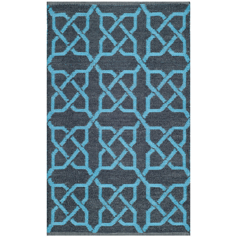 Thom Filicia Vaporisateur / Bleu Outdoor Area Rug, 4' x 6'