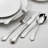 Marquette 5 Piece Flatware Set, Service for 1