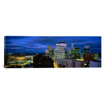 " Buildings Lit Up At DuskMinneapolis, Minnesota, USA " by Panoramic Images