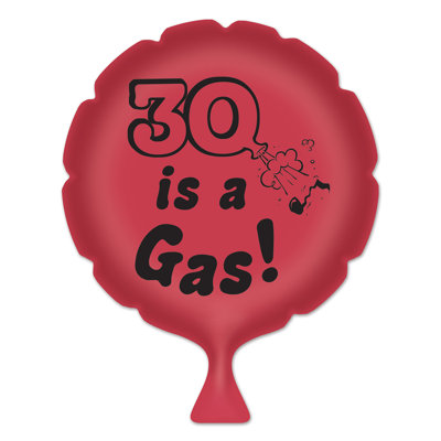 «30» est un gaz! Coussin Whoopee