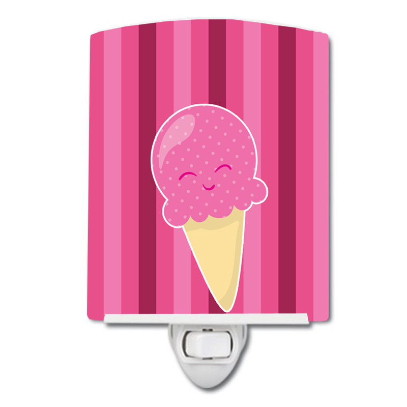 Lumière de nuit en céramique glace