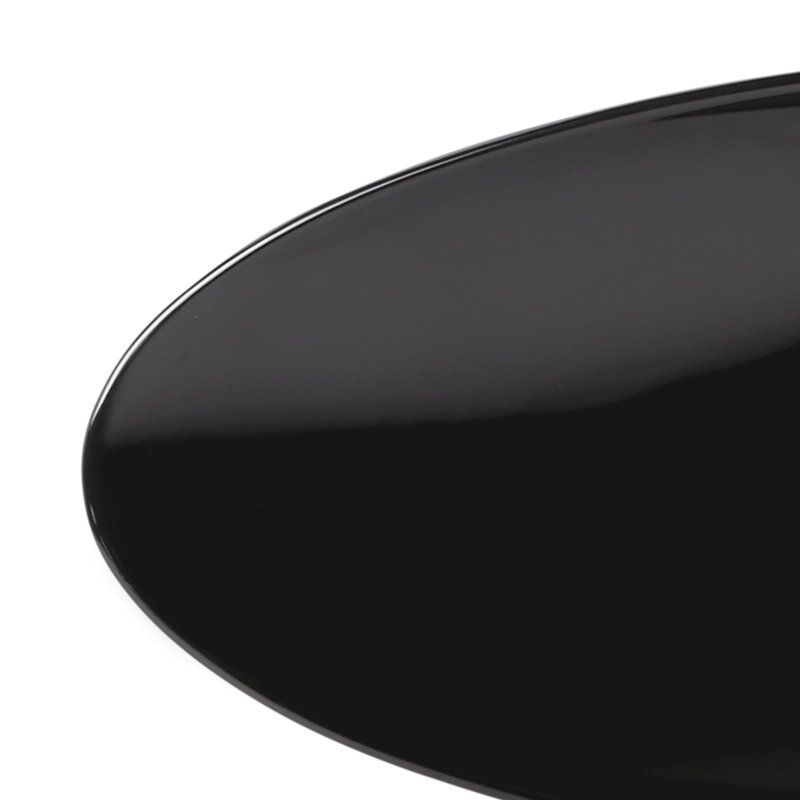 Elite Global Solutions Moderne Melamine Platter, Black