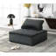 Canapé modulaire en velours noir 3 pièces Aveline-1479675124