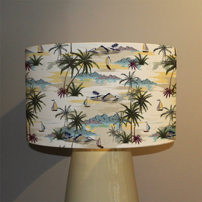 Cotton Drum Lamp Shade ( Uno )