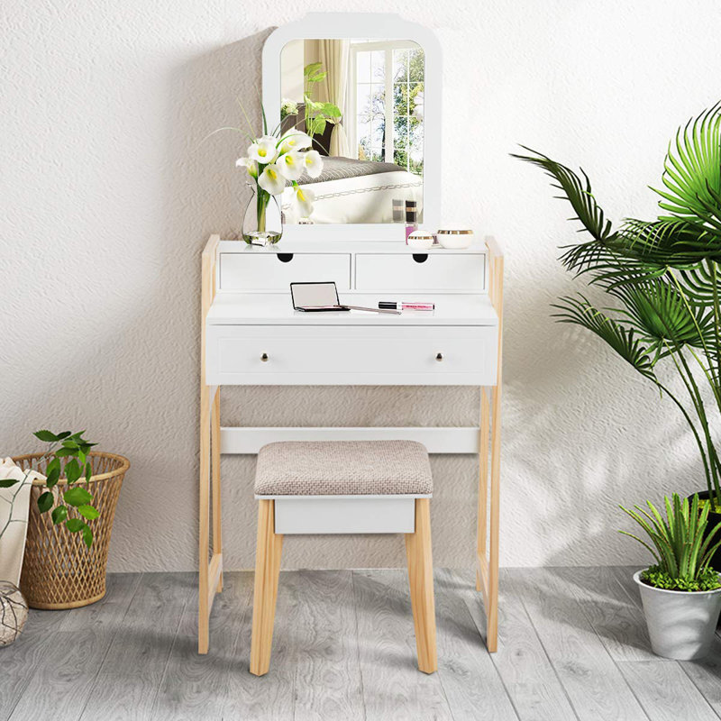 Mckay Dressing Table with Mirror