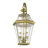 Creason Beveled Glass Outdoor Wall Lantern-32478431